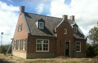 Woning te Nieuwe Niedorp wordt gereed gemaakt voor de oplevering